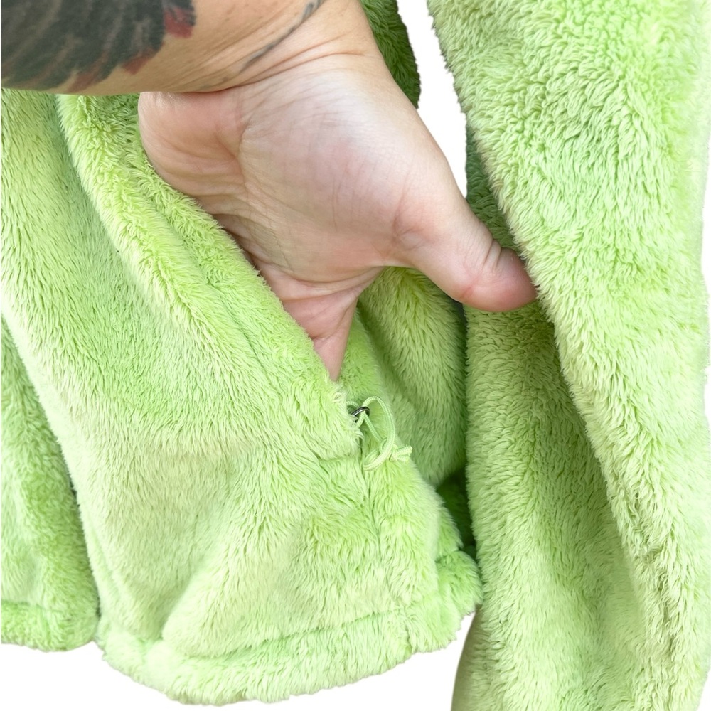 The North Face Osito Extra Soft Comfort Lime Green Jacket - Picture 4 of 6